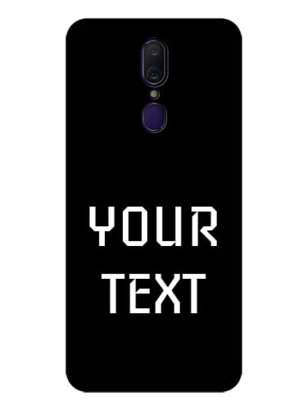 Custom Oppo F11 Your Name on Glass Phone Case