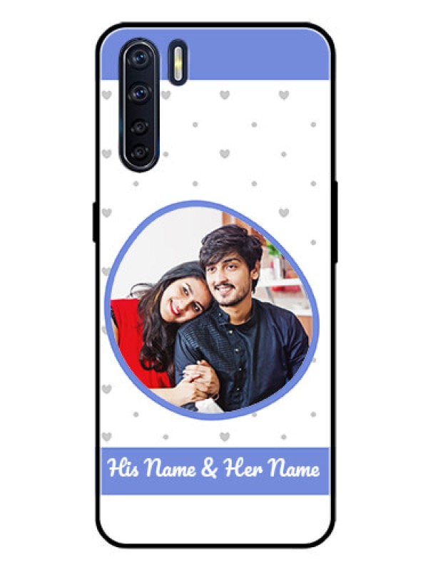 Custom Oppo F15 Photo Printing on Glass Case  - Premium Case Design