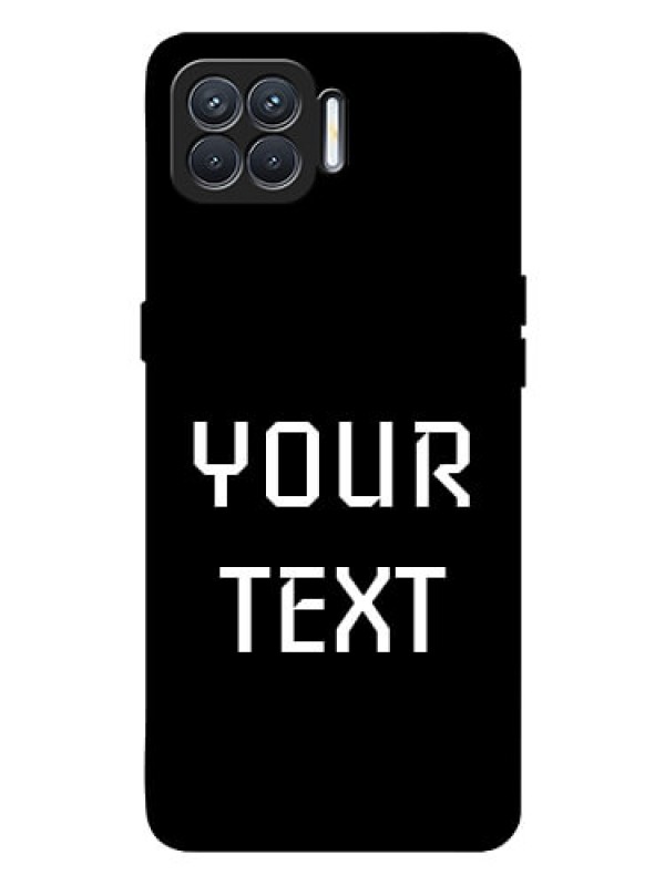 Custom Oppo F17 Your Name on Glass Phone Case