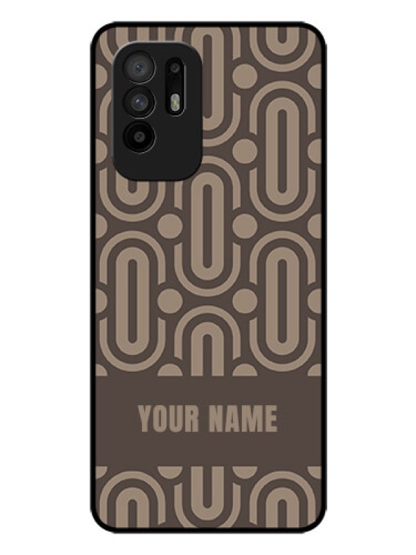 Custom Oppo F19 Pro Plus 5G Custom Glass Phone Case - Captivating Zero Pattern Design