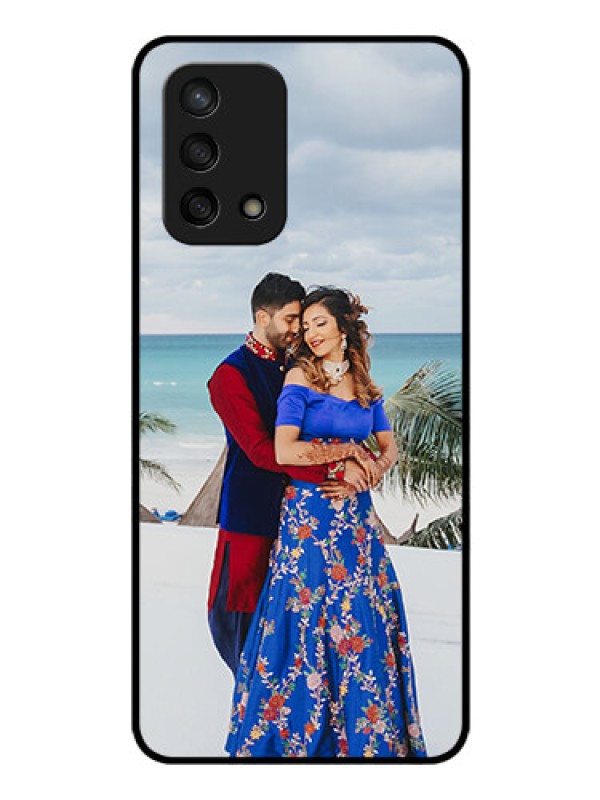 Custom Oppo F19s Photo Printing on Glass Case - Upload Full Picture Design