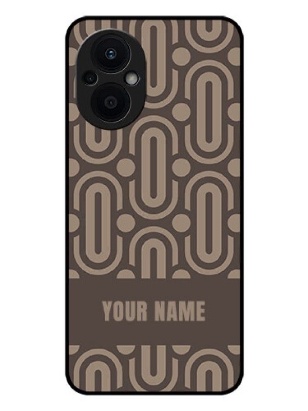 Custom Oppo F21 Pro 5G Custom Glass Phone Case - Captivating Zero Pattern Design