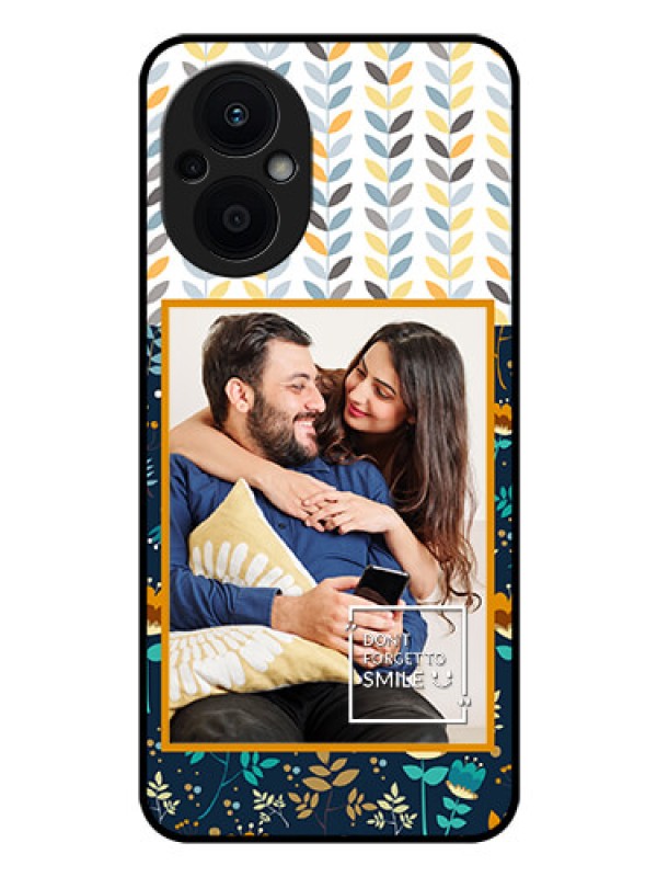 Custom Oppo F21s Pro 5G Custom Glass Mobile Case - Pattern Design