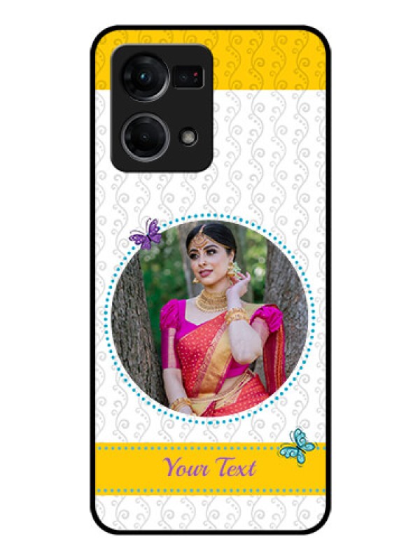 Custom Oppo F21s Pro Custom Glass Mobile Case - Girls Premium Case Design