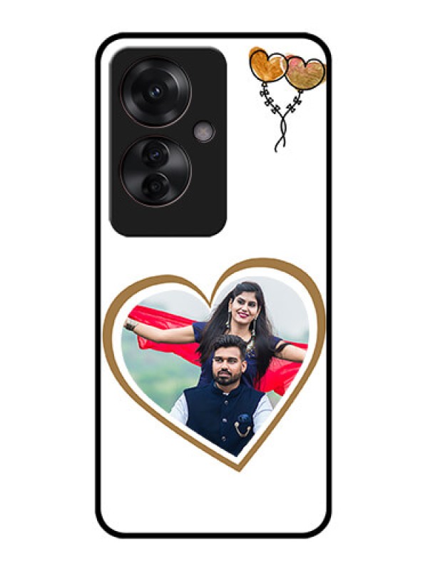 Custom Oppo F25 Pro 5G Custom Glass Phone Case - You & Me Design