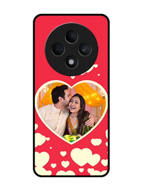Custom Oppo F27 5G Custom Glass Phone CaseLove Symbols Phone Cover Design