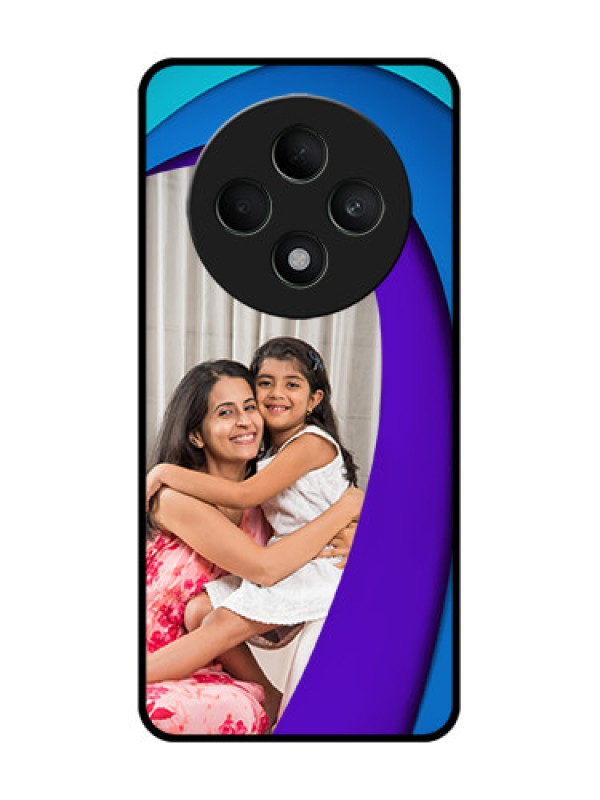 Custom Oppo F27 5G Custom Glass Phone CaseSimple Pattern Design