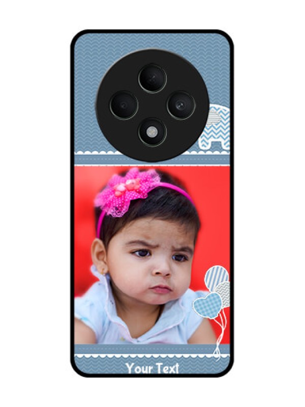 Custom Oppo F27 5G Custom Glass Phone CaseWith Kids Pattern Design
