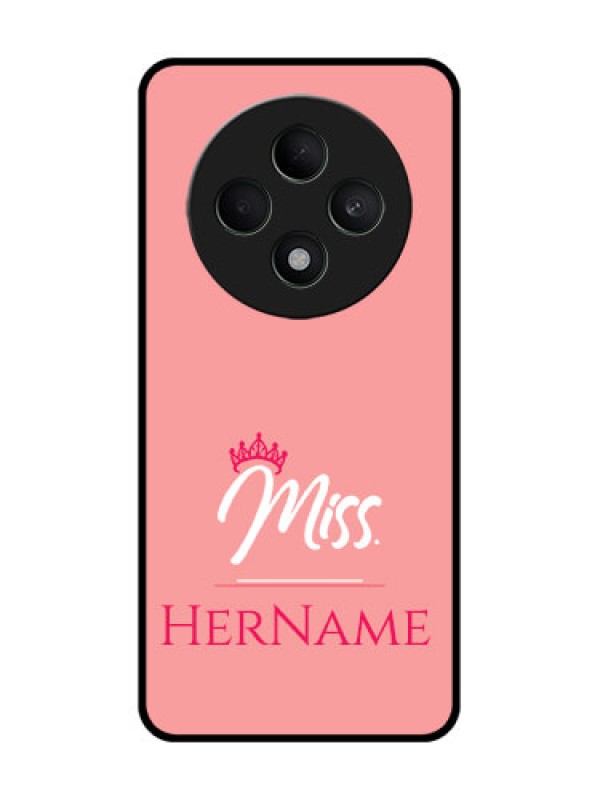 Custom Oppo F27 5G Custom Glass Phone CaseMrs With Name Design