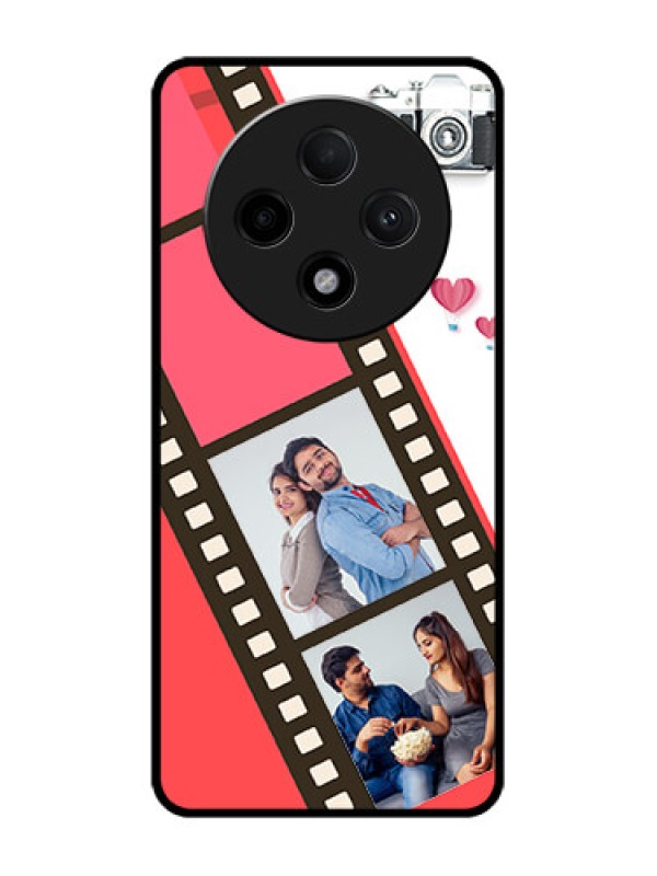 Custom Oppo F27 Pro Plus 5G Custom Glass Phone Case3 Image Holder With Film Reel