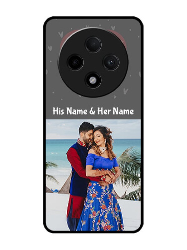 Custom Oppo F27 Pro Plus 5G Custom Glass Phone CaseBuy Love Design With Photo Online