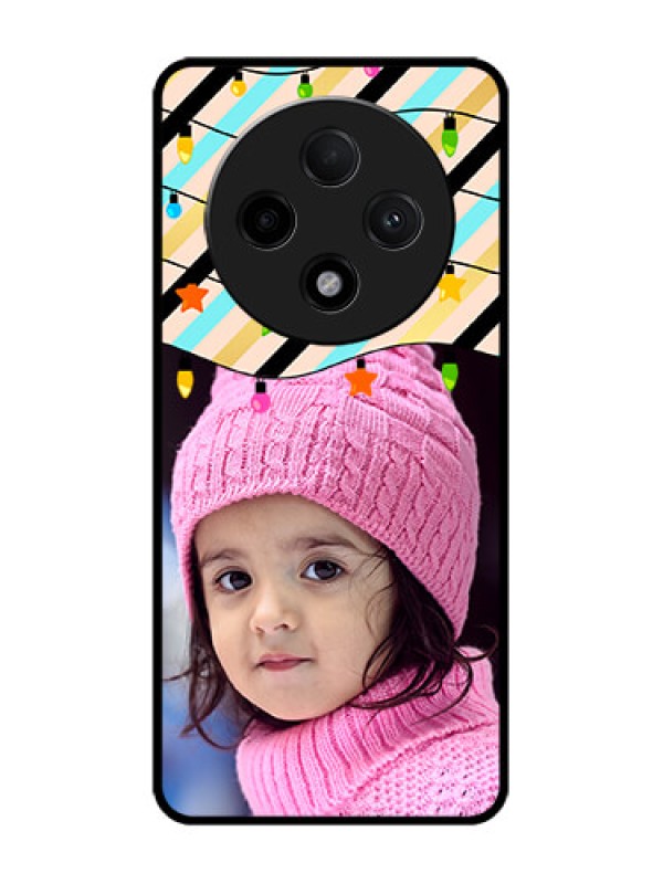 Custom Oppo F27 Pro Plus 5G Custom Glass Phone CaseLights Hanging Design