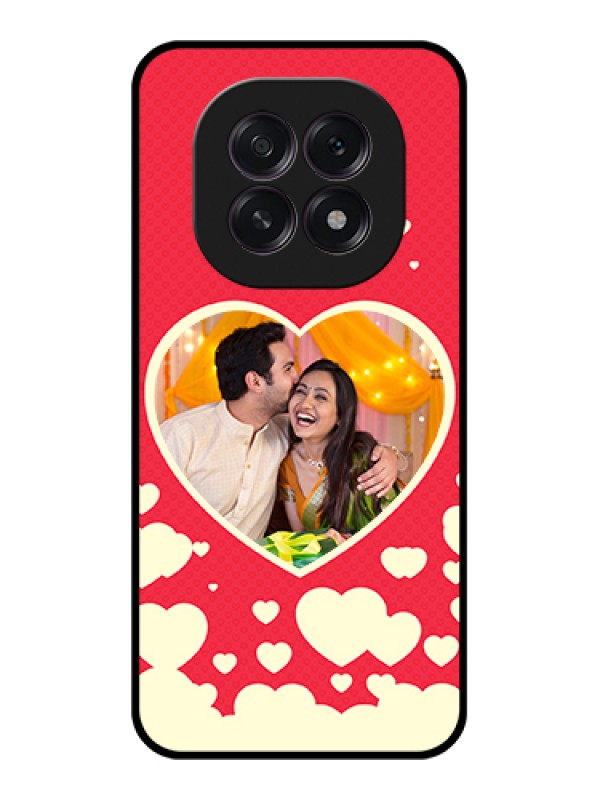 Custom Oppo F29 5G Custom Glass Phone Case - Love Symbols Phone Cover Design