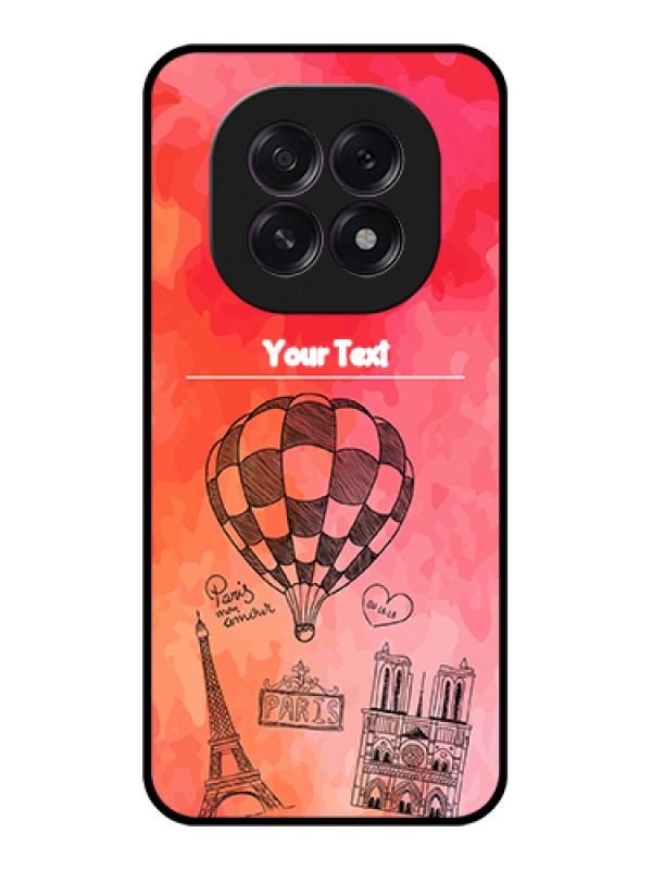 Custom Oppo F29 5G Custom Glass Phone Case - Paris Theme Design