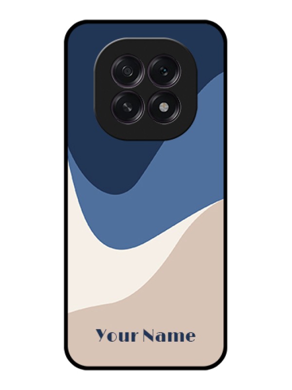 Custom Oppo F29 5G Custom Glass Phone Case - Abstract Drip Art Design
