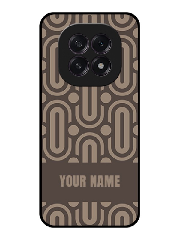 Custom Oppo F29 5G Custom Glass Phone Case - Captivating Zero Pattern Design