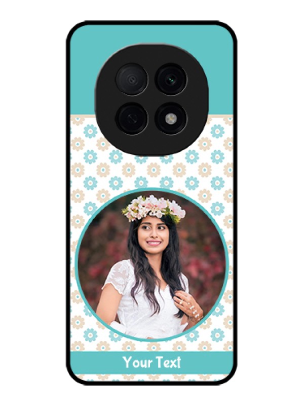 Custom Oppo F29 Pro 5G Custom Glass Phone Case - Beautiful Flowers Design
