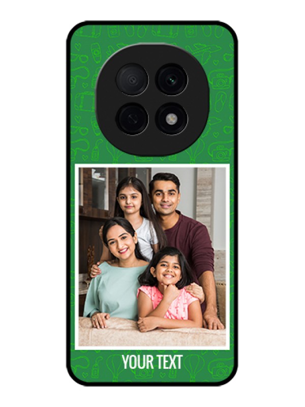 Custom Oppo F29 Pro 5G Custom Glass Phone Case - Picture Upload Design
