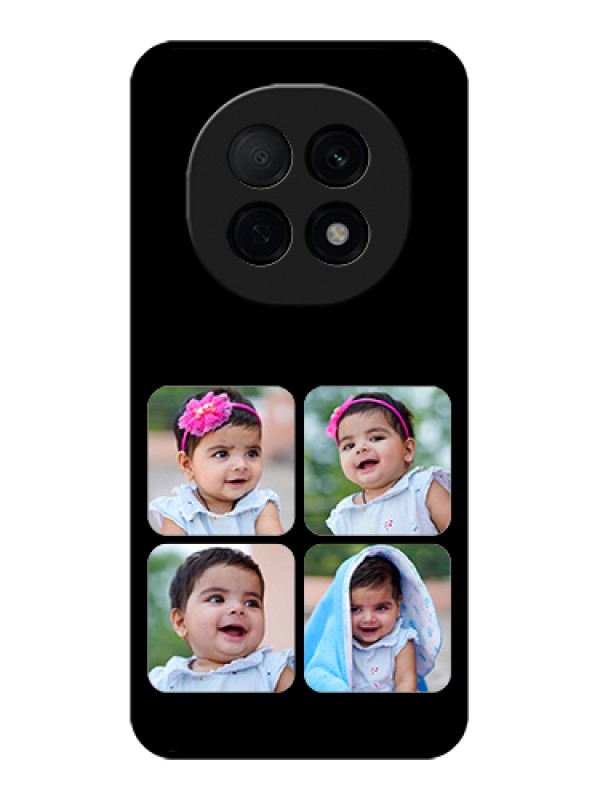 Custom Oppo F29 Pro 5G Custom Glass Phone Case - Multiple Pictures Design