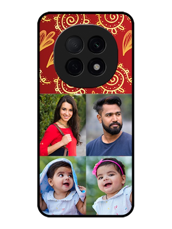 Custom Oppo F29 Pro 5G Custom Glass Phone Case - 4 Image Traditional Design