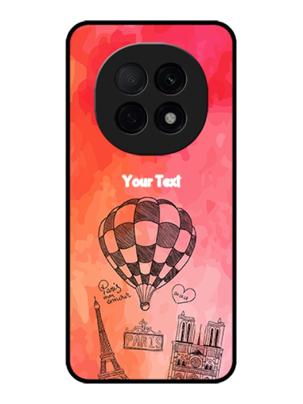 Custom Oppo F29 Pro 5G Custom Glass Phone Case - Paris Theme Design