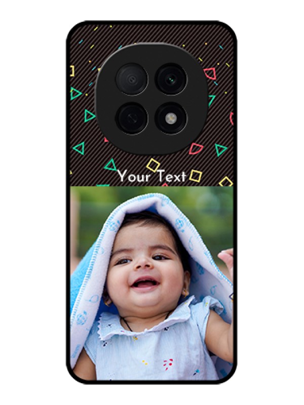 Custom Oppo F29 Pro 5G Custom Glass Phone Case - With Confetti Birthday Design