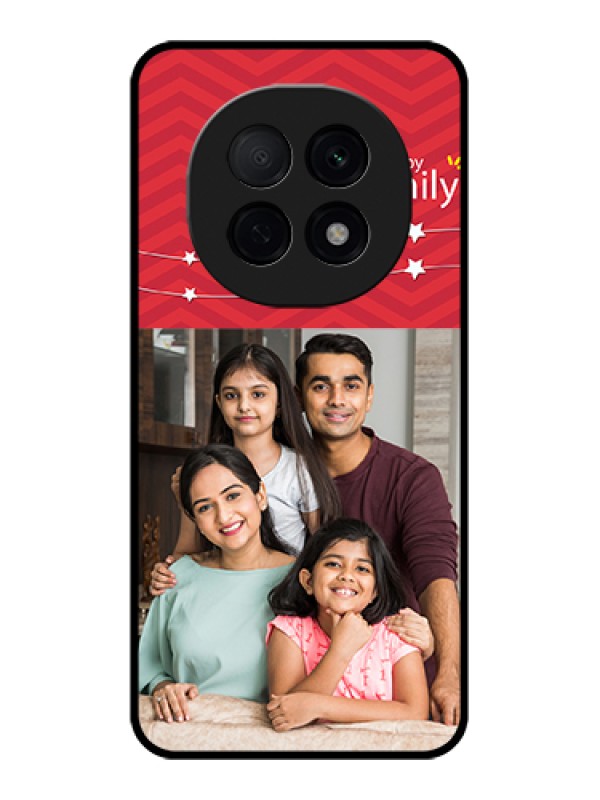 Custom Oppo F29 Pro 5G Custom Glass Phone Case - Happy Family Design