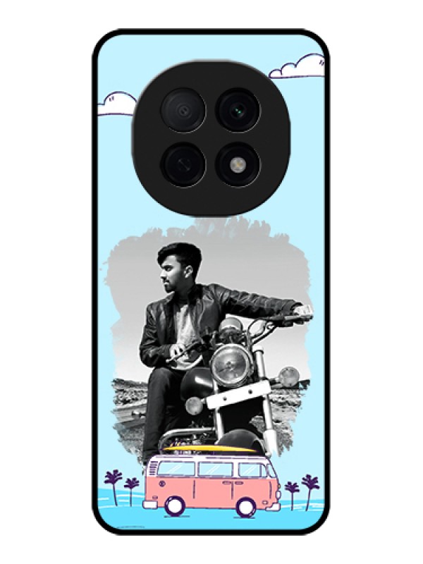 Custom Oppo F29 Pro 5G Custom Glass Phone Case - Travel & Adventure Design