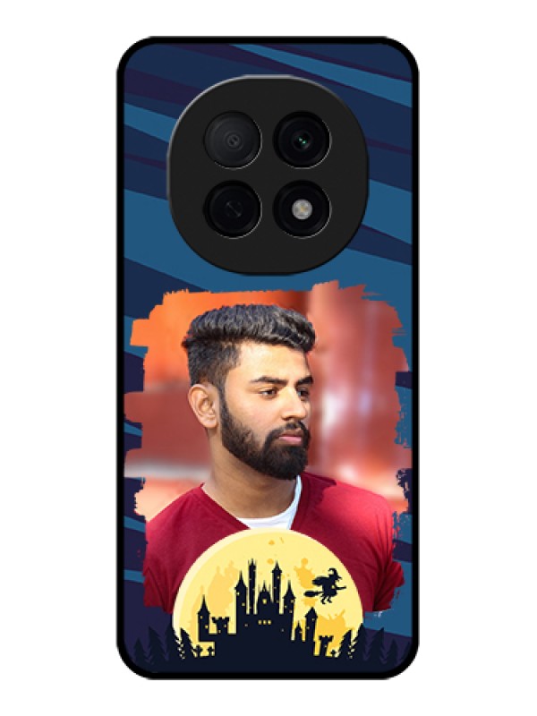 Custom Oppo F29 Pro 5G Custom Glass Phone Case - Halloween Witch Design