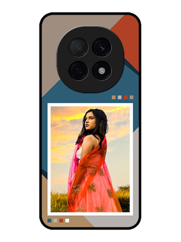 Custom Oppo F29 Pro 5G Custom Glass Phone Case - Retro Color Pallet Design