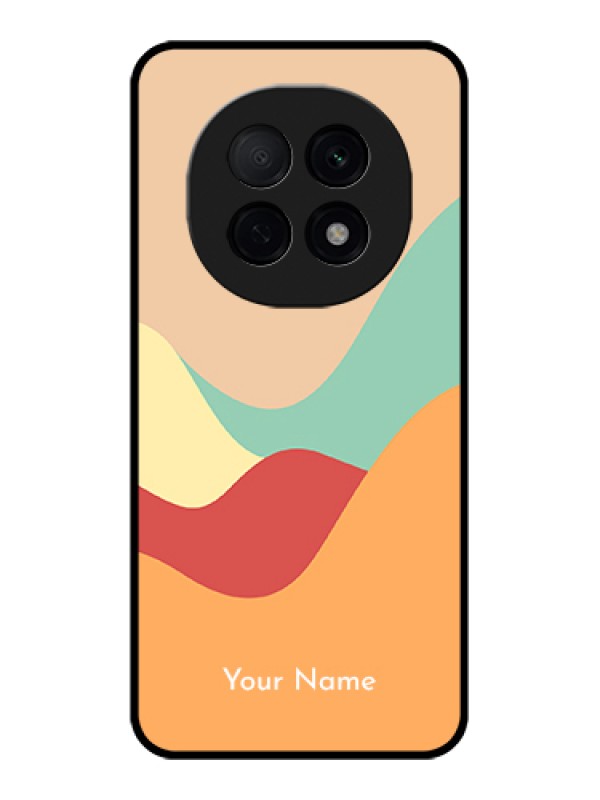 Custom Oppo F29 Pro 5G Custom Glass Phone Case - Ocean Waves Multi - Colour Design