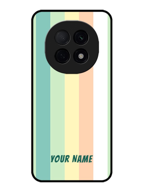 Custom Oppo F29 Pro 5G Custom Glass Phone Case - Multi - Colour Stripes Design