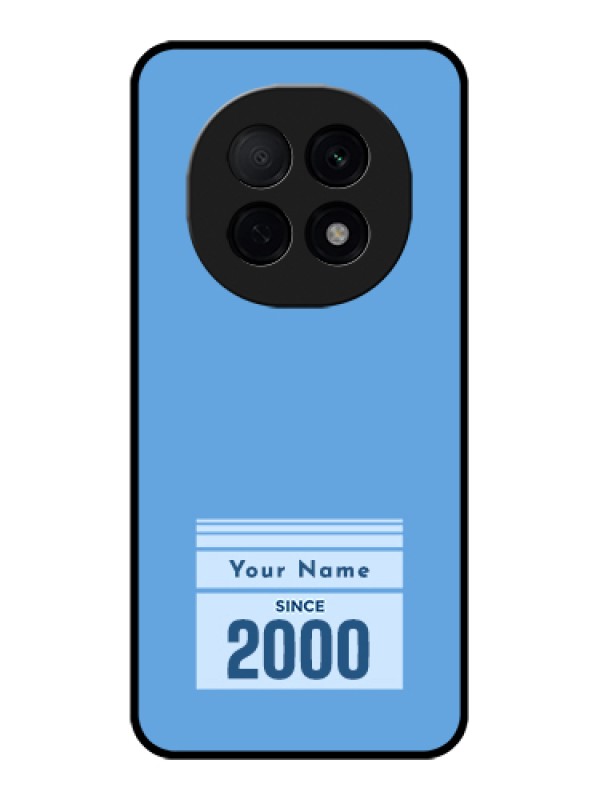 Custom Oppo F29 Pro 5G Custom Glass Phone Case - Custom Year Of Birth Design