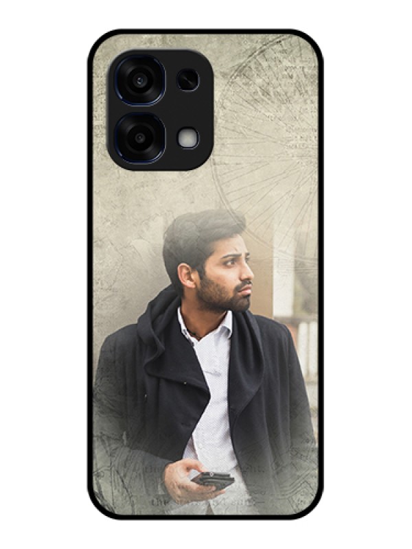 Custom Oppo F31 5G Custom Glass Phone Case - With Vintage Design