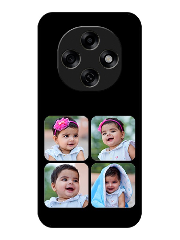 Custom Oppo F31 Pro 5G Custom Glass Phone Case - Multiple Pictures Design
