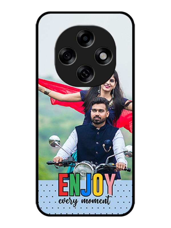 Custom Oppo F31 Pro 5G Custom Glass Phone Case - Enjoy Every Moment Design