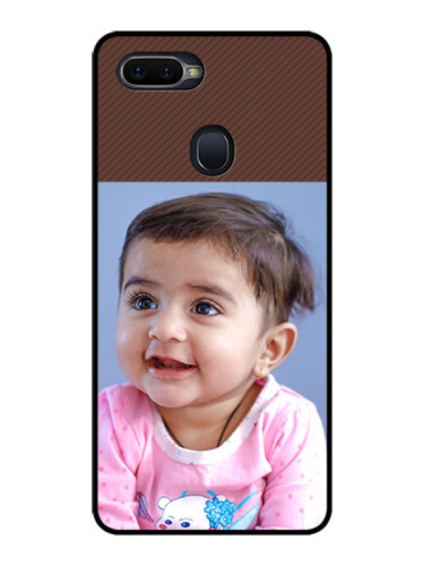 Custom Oppo F9 Pro Custom Glass Mobile Case  - Elegant Case Design