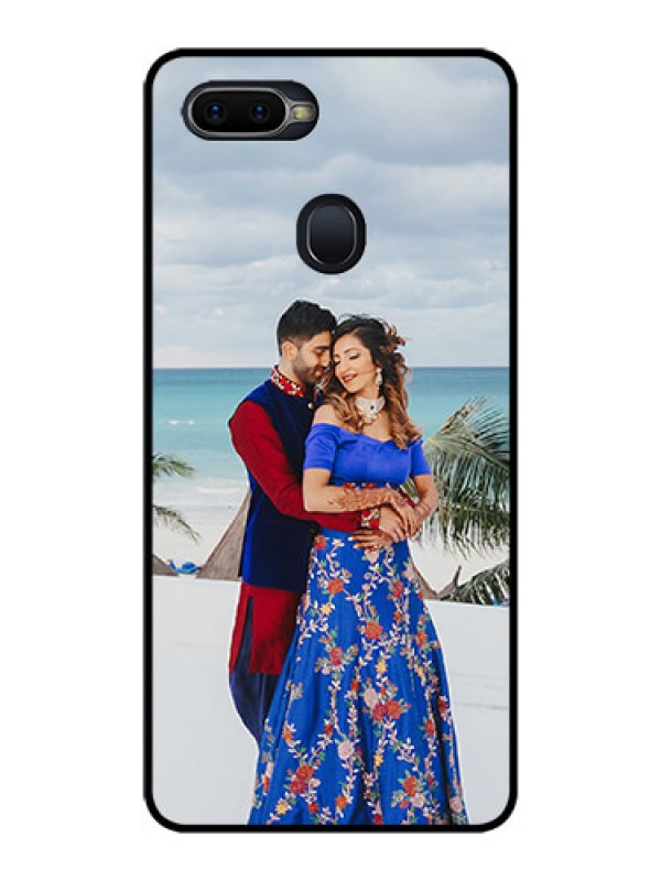 Custom Oppo F9 Photo Printing on Glass Case  - Upload Full Picture Design