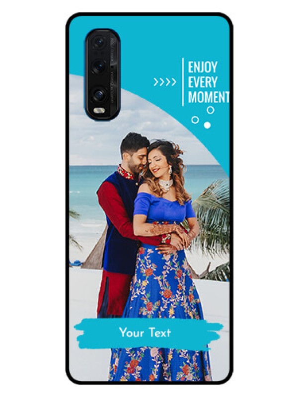 Custom Oppo Find X2 Custom Glass Mobile Case  - Happy Moment Design