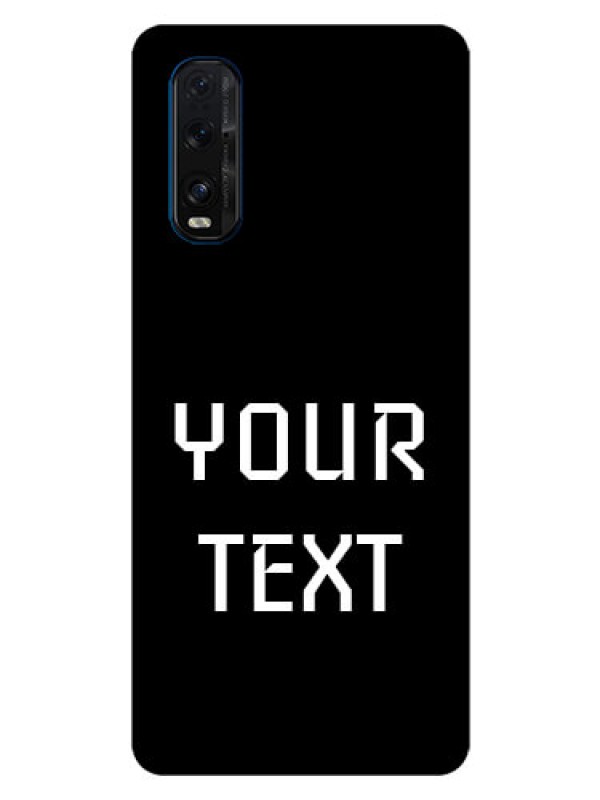 Custom Oppo Find X2 Your Name on Glass Phone Case