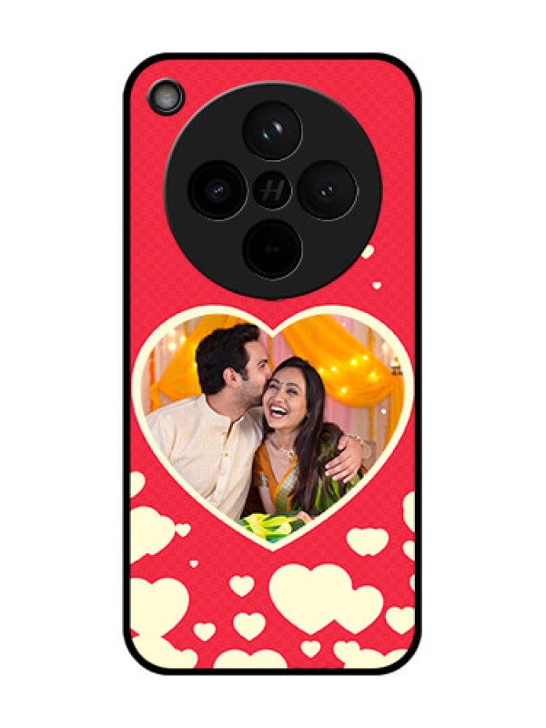 Custom Find X8 5G Custom Glass Phone Case - Love Symbols Phone Cover Design