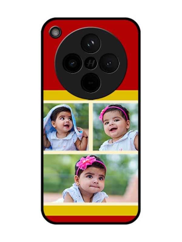 Custom Find X8 5G Custom Glass Phone Case - Multiple Pic Upload Design