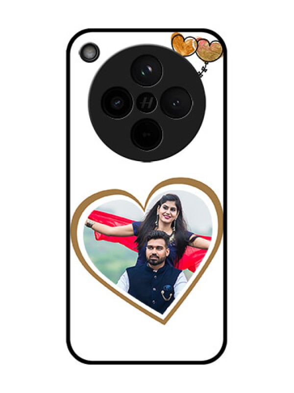 Custom Find X8 5G Custom Glass Phone Case - You and Me Design