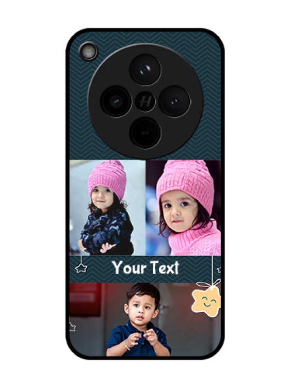 Custom Find X8 5G Custom Glass Phone Case - Hanging Stars Design