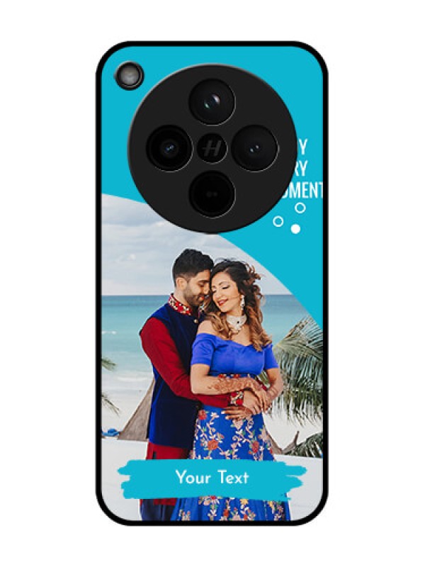 Custom Find X8 5G Custom Glass Phone Case - Happy Moment Design