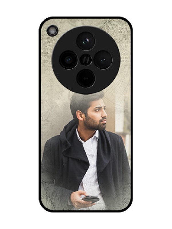Custom Find X8 5G Custom Glass Phone Case - With Vintage Design