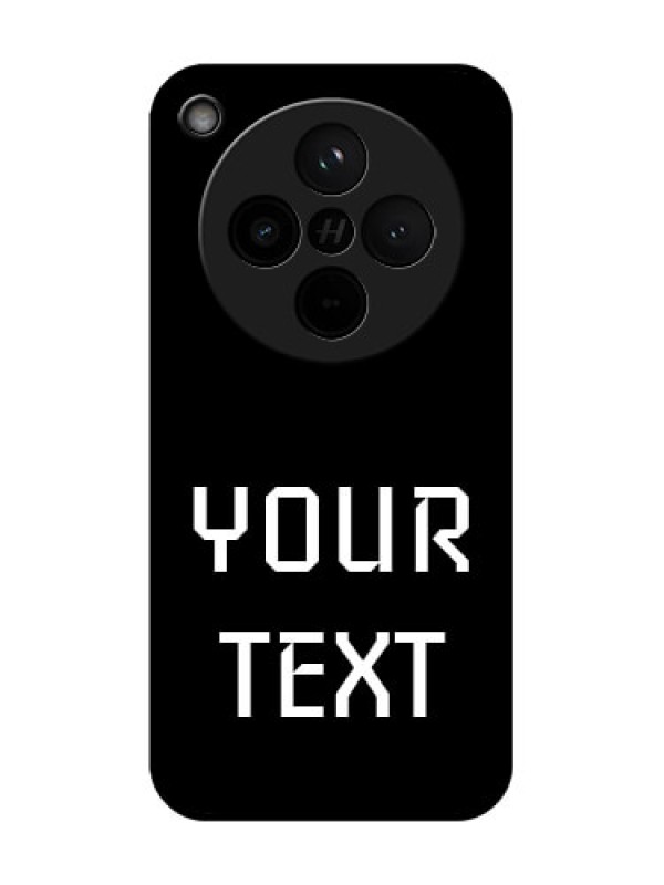 Custom Find X8 5G Custom Glass Phone Case - Your Name Design