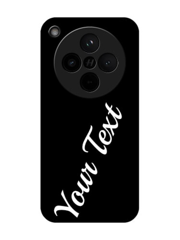 Custom Find X8 5G Custom Glass Phone Case - With Your Name Design
