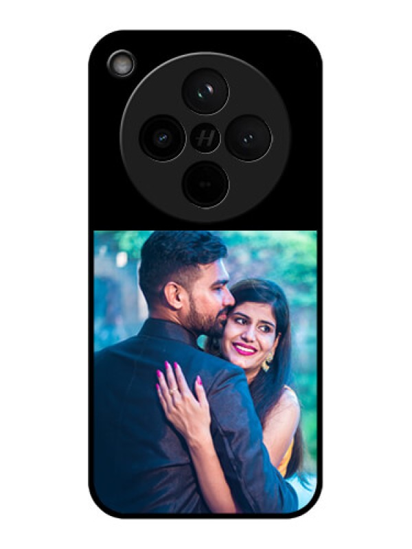 Custom Oppo Find X8 5G Custom Glass Phone Case - Upload Full Picture With Custom Color Design
