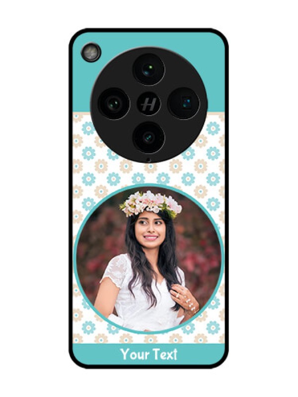 Custom Find X8 Pro 5G Custom Glass Phone Case - Beautiful Flowers Design